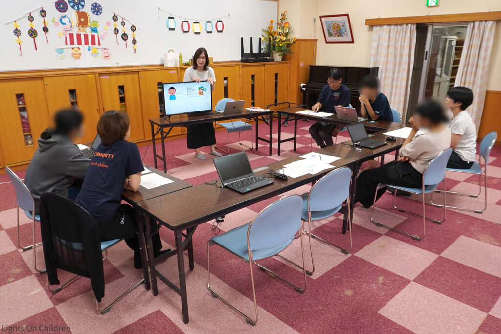 パソつか：児童養護施設 愛泉寮での実施 2025年度第２回　子どもたちの成長が見られました